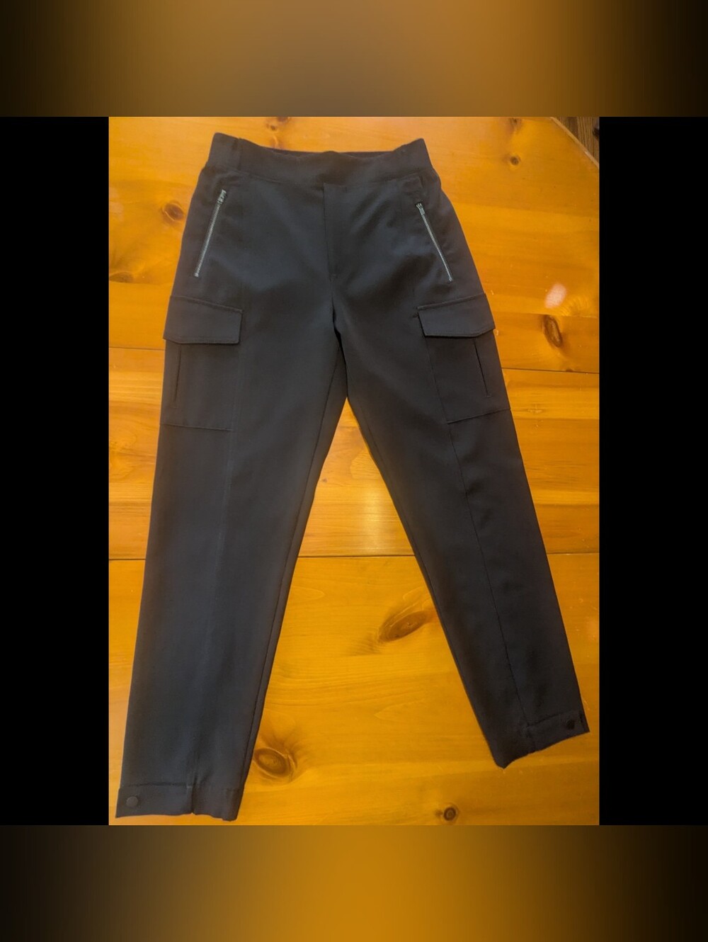 Athleta Endless High Rise Cargo Pants Black 4